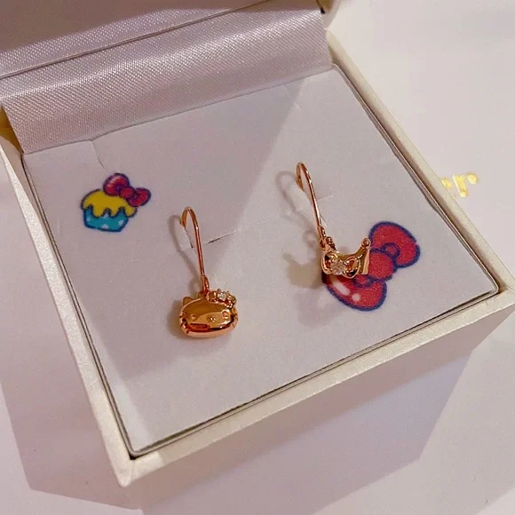 Hello Kitty 45th Anniversary Earrings
